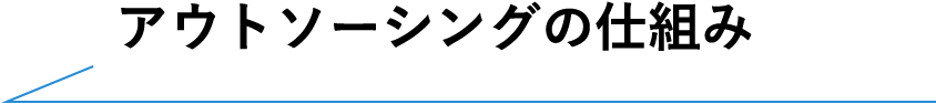 アウトソーシングの仕組み